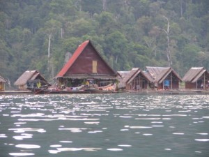 Floating Raft Houses